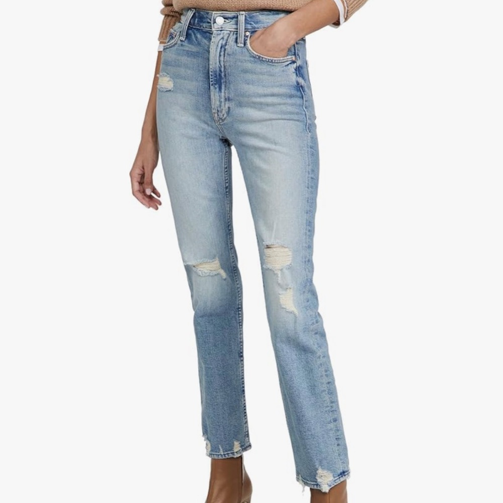 MOTHER High Waisted Rider Skimp Jeans Size 29.